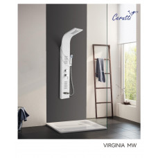 Душевая панель VIRGINIA MW, цвет белый мрамор, размер 1500 х 220 мм Ceruttispa CT9982