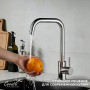 ДУИЛИО (DUILIO) смеситель для кухни из нержавеющей стали, цвет ХРОМ, Ceruttispa CT12103