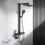 MAURO система душевая, верхний и ручной душ ABS, шланг PVC Ceruttispa