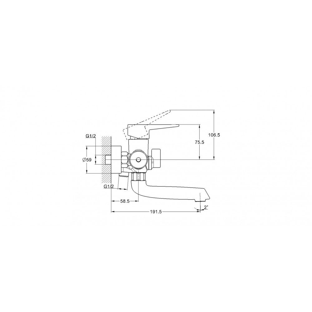 VF.73825-5 Смеситель для кухни VALFEX Sagittarius Steel Golden