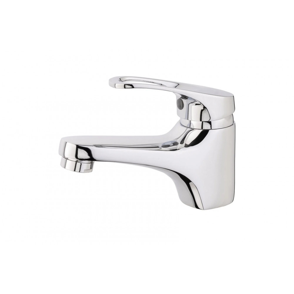 34106 Смеситель Sanday умывальник, латунь, хром, картридж D35, гайка