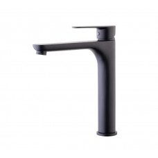  34921-07 Смеситель Sanday умывальник, латунь, черный, картридж D35, гайка 