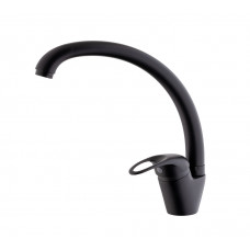 4603-07 Смеситель Sanday кухня, латунь, черный, картридж D40, гайка