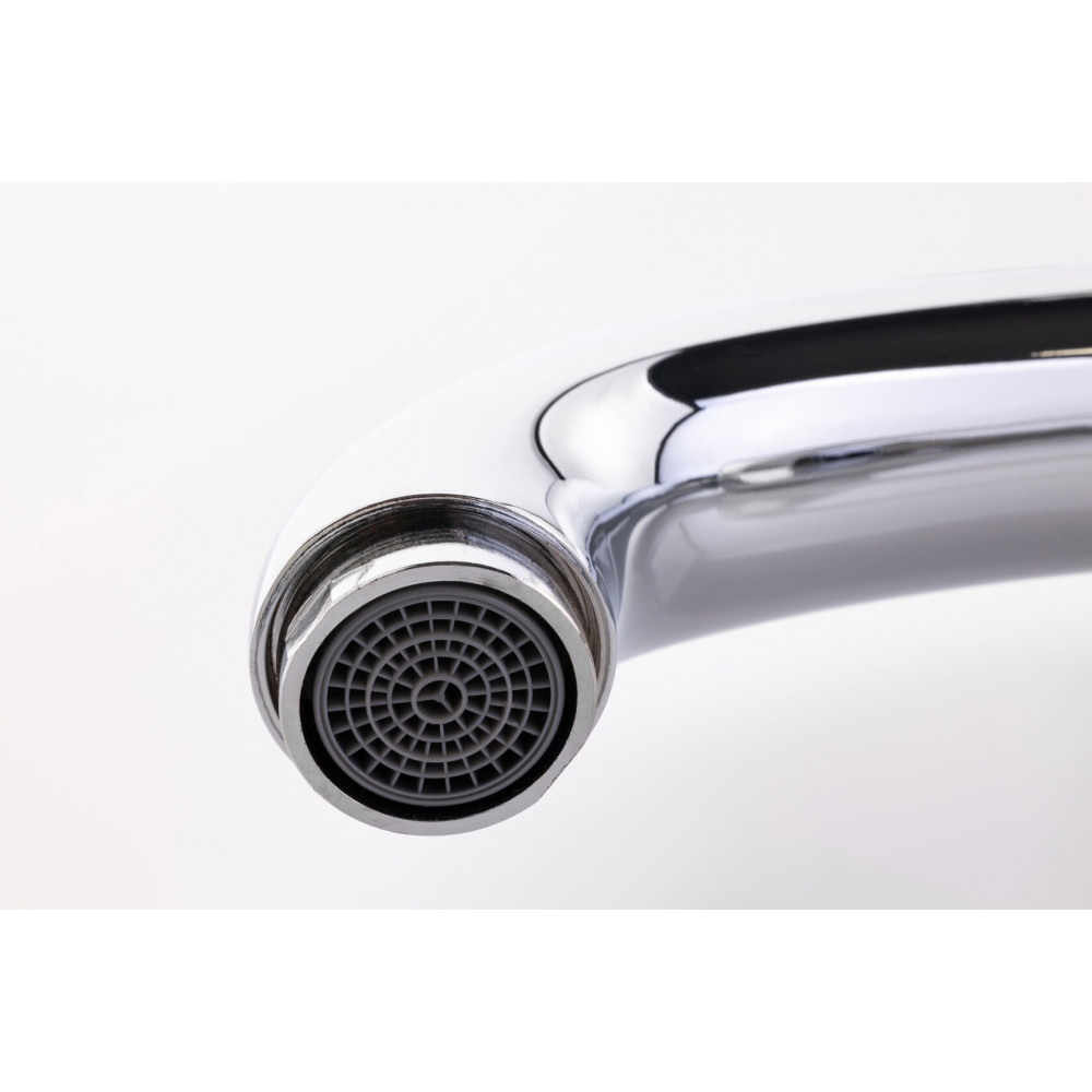 4603 Смеситель Sanday кухня, латунь, хром, картридж D40, гайка 4603 Смеситель Sanday кухня, латунь, хром, картридж D40, гайка