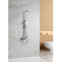 S224.24.05 Душевая система Splenka для ванны и душа (сатин)