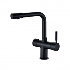 VF.70088-7 Смеситель для кухни с подключением фильтра, латунь Valfex Boreas Black-2