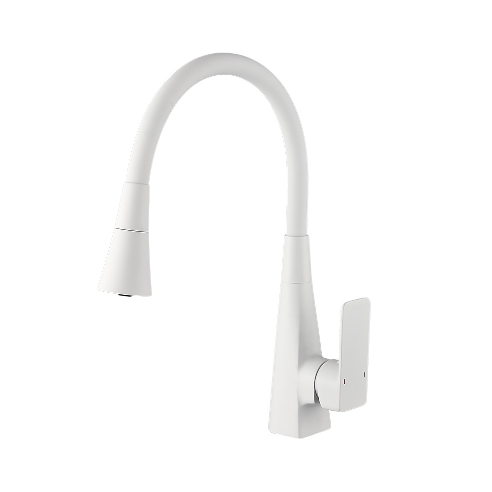 VF.73823-8 Смеситель для кухни, латунь Valfex Tureis White