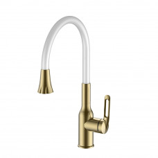 VF.73825-5 Смеситель для кухни VALFEX Sagittarius Steel Golden