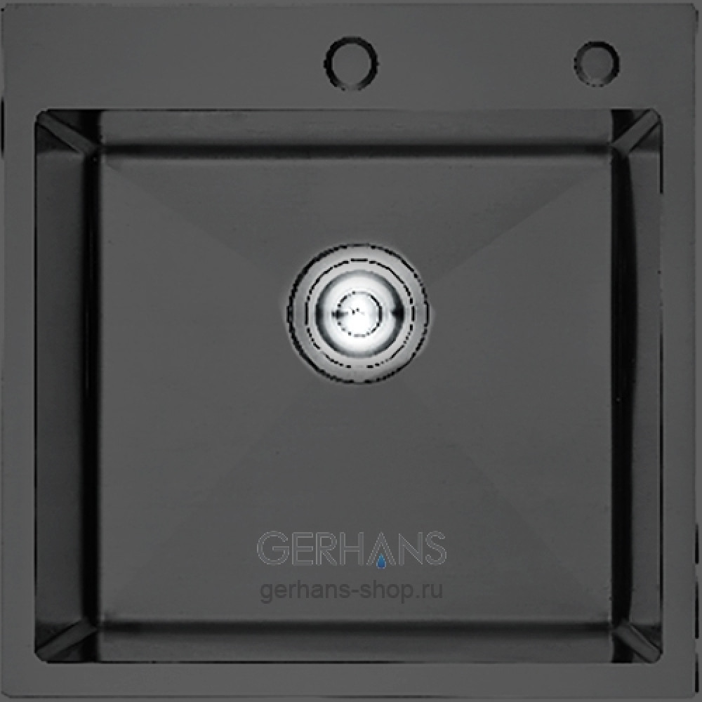 K35050-В Кухонная мойка из нержавеющей стали Gerhans (500х500 мм)