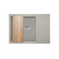 ES-7003, БАЗАЛЬТ, кухонная мойка, кварц, ESTETICA