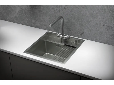 Скидка -25% на кухонные мойки GRANULA из нержавеющей стали 