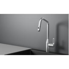 GR-8171, НЕРЖ, СМЕСИТЕЛЬ КУХОННЫЙ С ВЫДВИЖНЫМ ИЗЛИВОМ GR-8171, НЕРЖ, СМЕСИТЕЛЬ КУХОННЫЙ С ВЫДВИЖНЫМ ИЗЛИВОМ