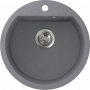 Мойка FG D51G 503 искристый серый с одинарным сифоном