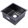 K34444B Кухонная мойка  GERHANS графит (440х440)