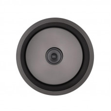 K34545B PVD графит, Нерж. сталь, кухонная мойка премиум, Ф450мм K34545B PVD графит, Нерж. сталь, кухонная мойка премиум, Ф450мм