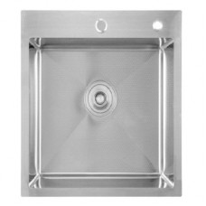 K34550AD Кухонная мойка из нержавеющей стали "Декор" Gerhans (450х500 мм)