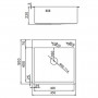 K34550AD Кухонная мойка из нержавеющей стали "Декор" Gerhans (450х500 мм)
