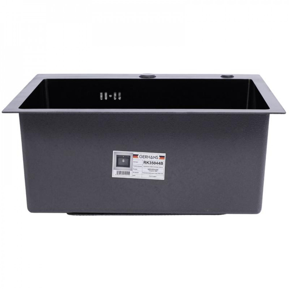 K35044В Кухонная мойка из нержавеющей стали Gerhans (500х440 мм) K35044В Кухонная мойка из нержавеющей стали Gerhans (500х440 мм)