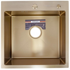 K35050G Кухонная мойка GERHANS золото K35050G Кухонная мойка GERHANS золото