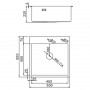 K35050 Кухонная мойка из нержавеющей стали Gerhans (500х500 мм)
