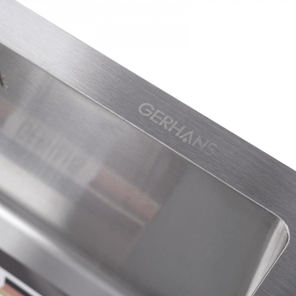 K35050 Кухонная мойка из нержавеющей стали Gerhans (500х500 мм) K35050 Кухонная мойка из нержавеющей стали Gerhans (500х500 мм)