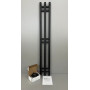 П/С Robe-3 (У) КВАДРАТ 120/15 электрический ЧМ Чёрный RAL9005
