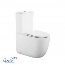 MIRKO Tornado унитаз напольный безободковый CT11090 (620х355х790) Ceruttispa																							