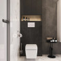 Унитаз Vitra Metropole Rim-Ex 7672B003-1687, подвес,безободк.с емкостью для чист.жидк.с функ.биде
