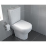 Унитаз-компакт Vitra Zentrum Rim-EX сиденье микролифт, слив 3/6л 9824B003-7207 