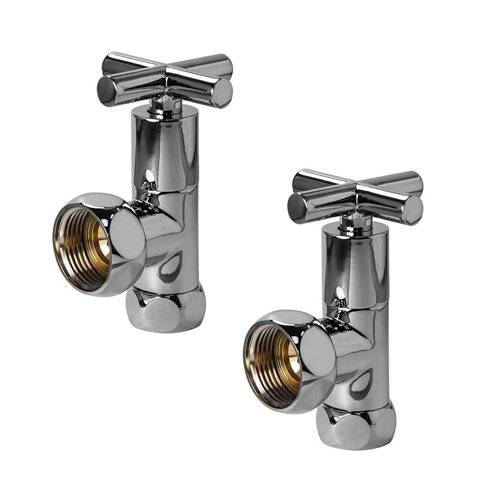 VR2045А Кран для П/С 3/4F - 1F УГЛОВОЙ г-г (КРЕСТ)